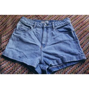 High waisted shorts